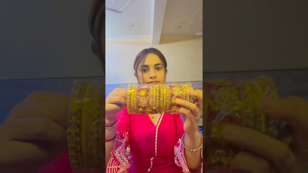 Omg 😇 Meesho Chooda set in Rs.300 #trending #meesho #meeshobangles