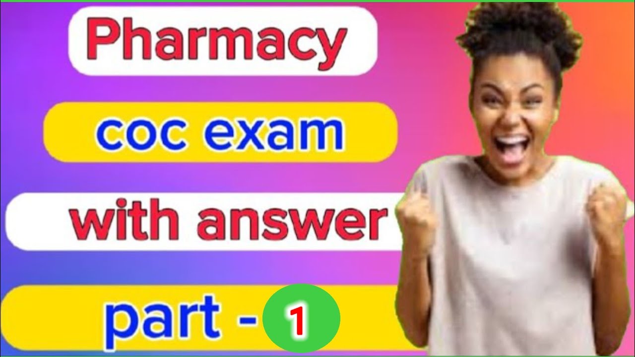 Pharmacy coc exam question and answer