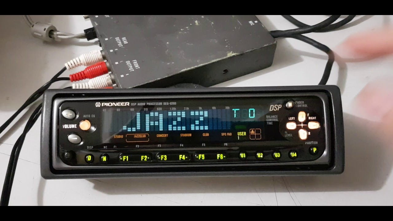 Teste e funcionamento equalizador DSP Pioneer DEQ-9200