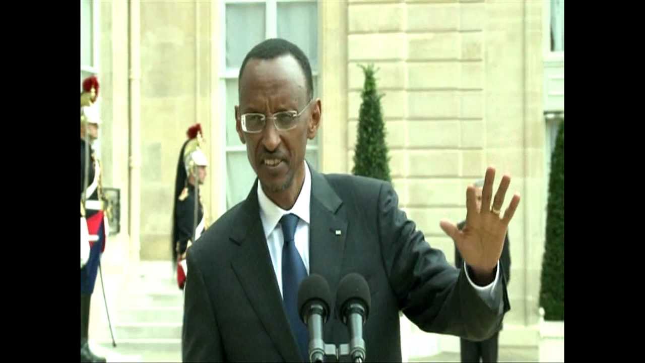 President Kagame talks to Press at Palais de l'Élysée- Paris, 12 September 2011