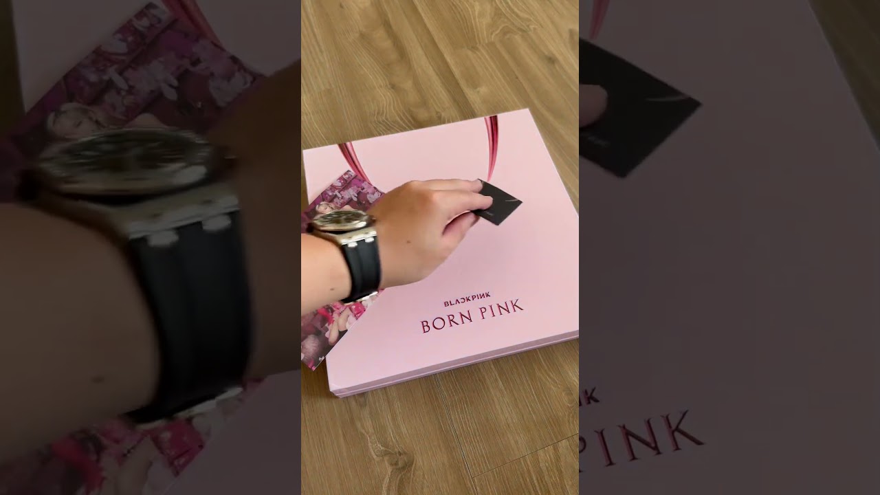 Unboxing BLACKPINK BORN PINK VINYL LP ep.01 #blackpink #jisoo #jennie #rose #lisa #ap #art #album