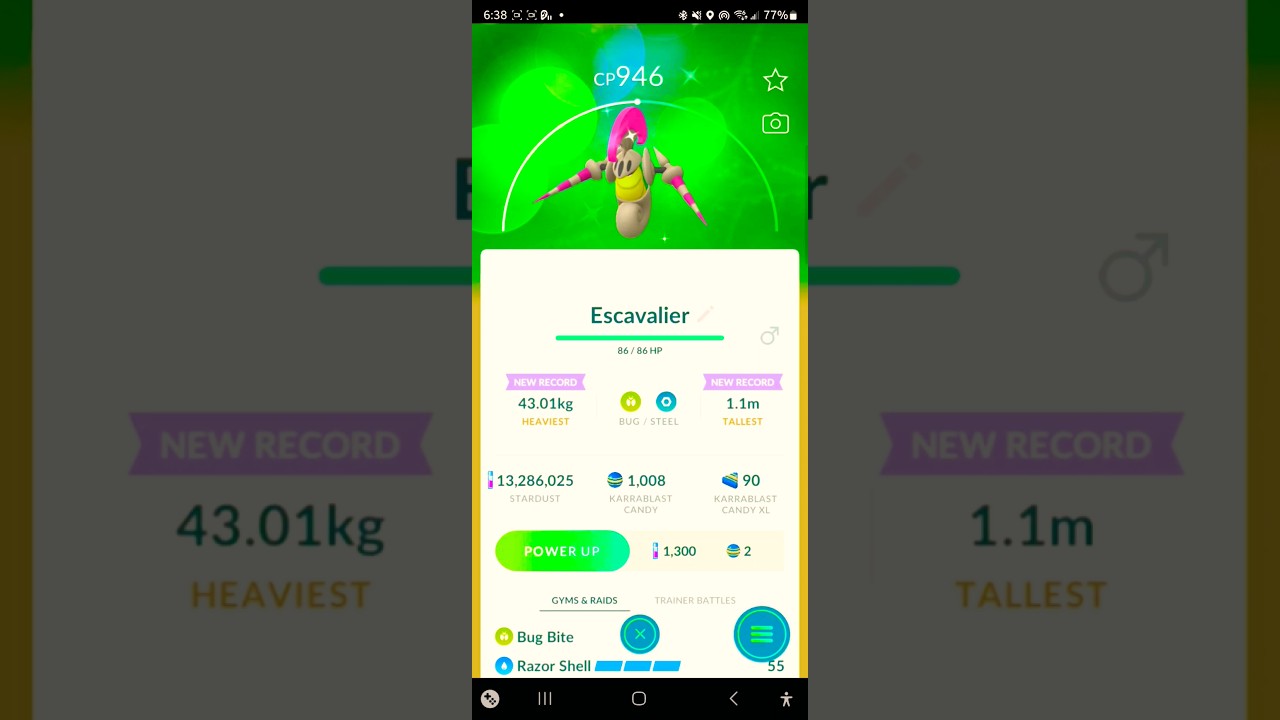 ✨SHINY Karrablast Family! (Escavalier) Pokemon Go! #pokemon #pokemongo #pok&eacute;mongo