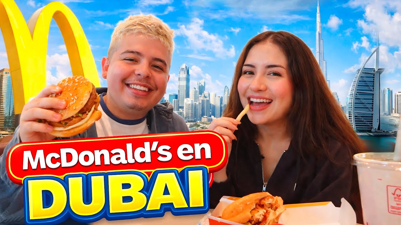 Así es el McDonald en DUBAI 🍔🌁
