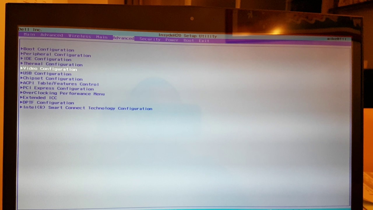 2 - Bios Walkthrough