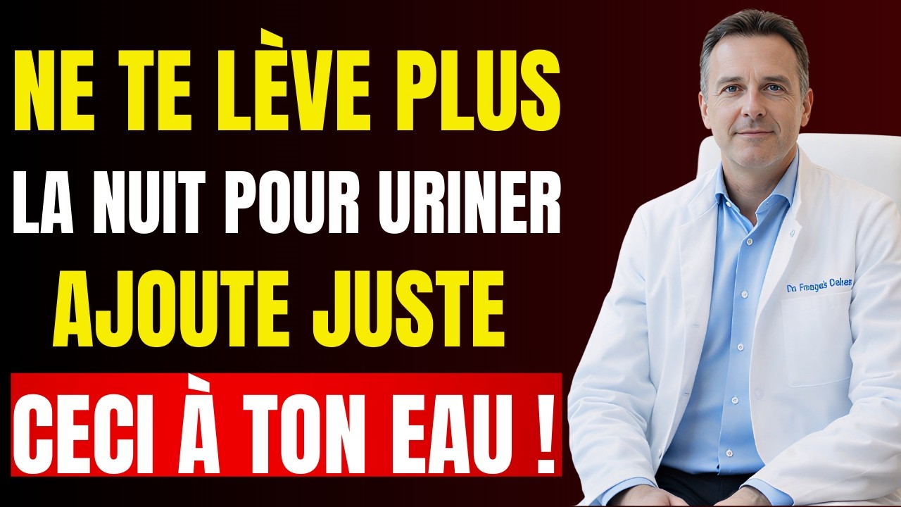 Marre d’aller uriner la nuit ? Ajoute ça à ton eau avant de dormir( résultat garanti)