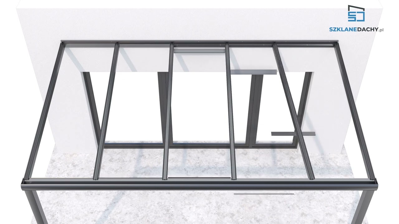 Część 1: Zadaszenie - Instrukcja Montażu - Ogród Zimowy Modern PRO 506x300 - SzklaneDachy.pl