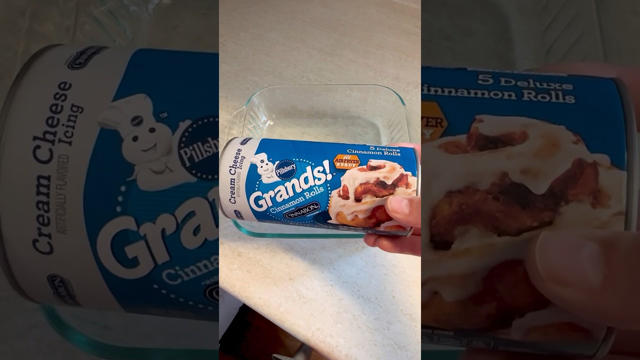 Рецепт булочек с корицей Grands #булочкискорицей #едимдома #едим #праздничныйзавтрак