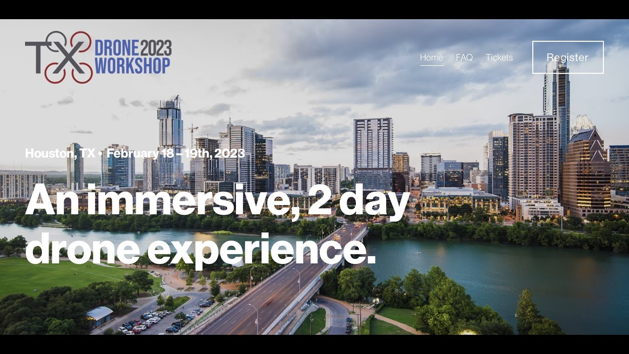 Texas Drone Workshop, Houston Tx, Feb 18-19, Check The List Of Drone Superstars That Will Be There