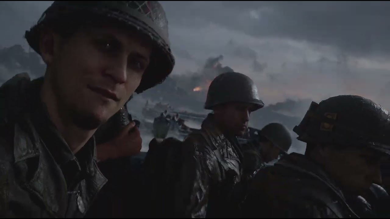Call of Duty: WWII Gameplay Part 1 - D-Day - Campaign Mission 1