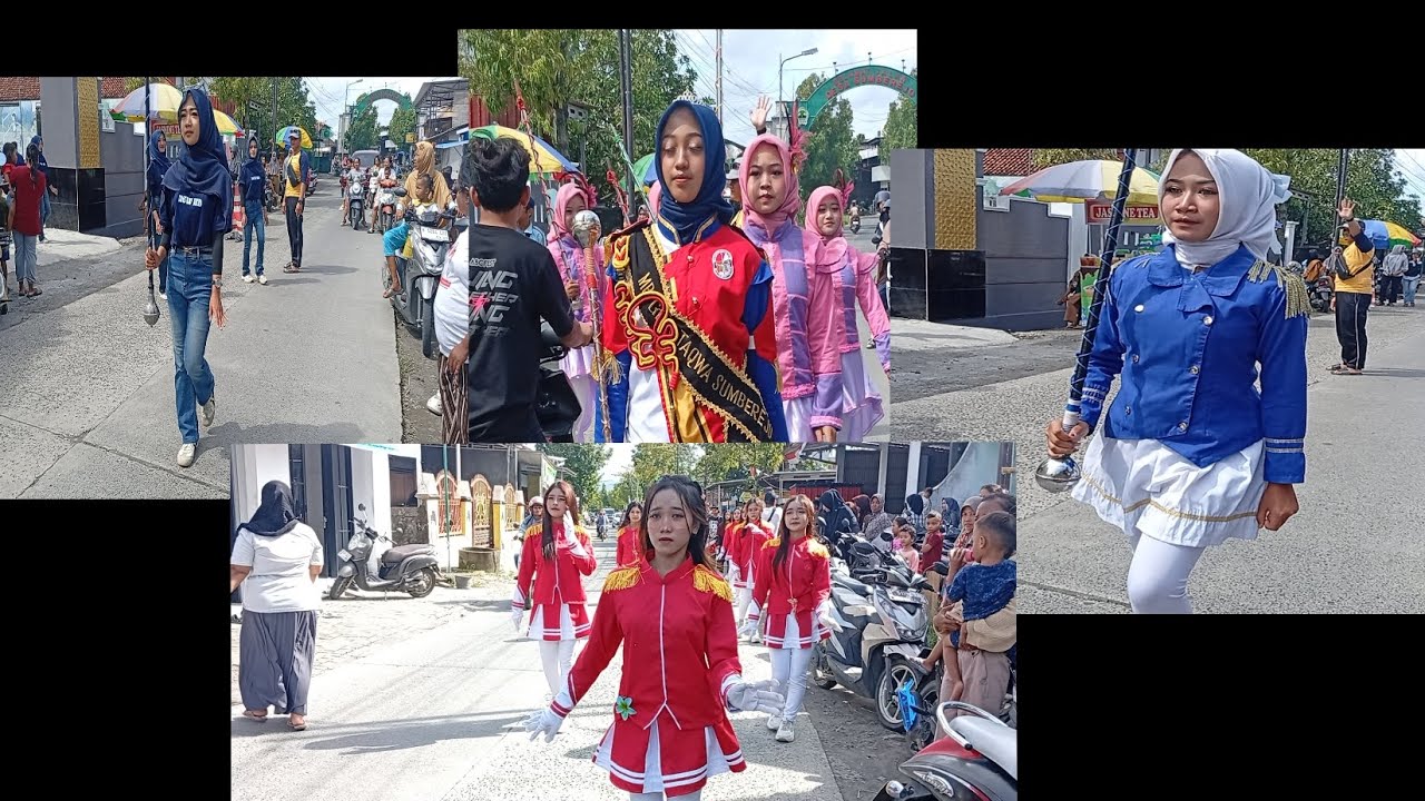 KIRAB MERIAH‼️ Drumbend Gita taqwa,Cakra Purnama ,New JKD,Nawasena drumbend live Sumberejo 2026