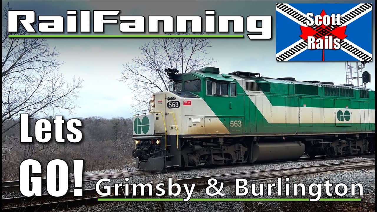 Turning A SLOW Day Into A GO Day - Trackside Ontario Canada