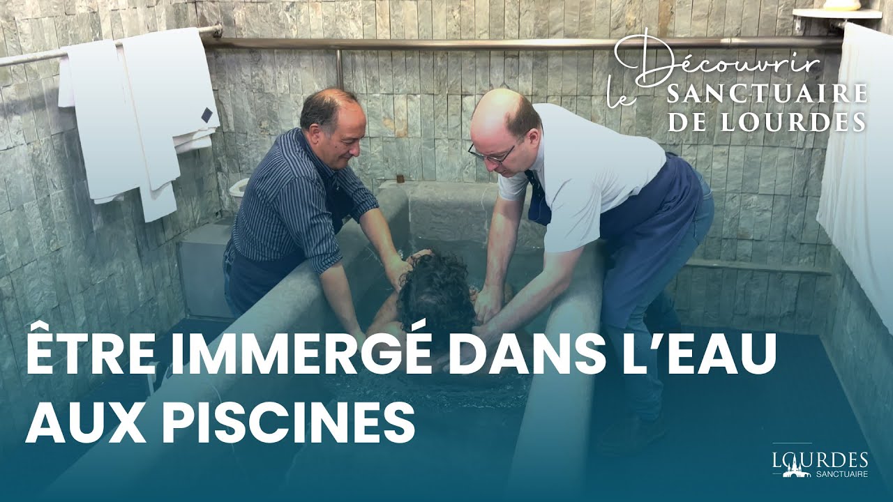Être immergé dans l'eau aux piscines