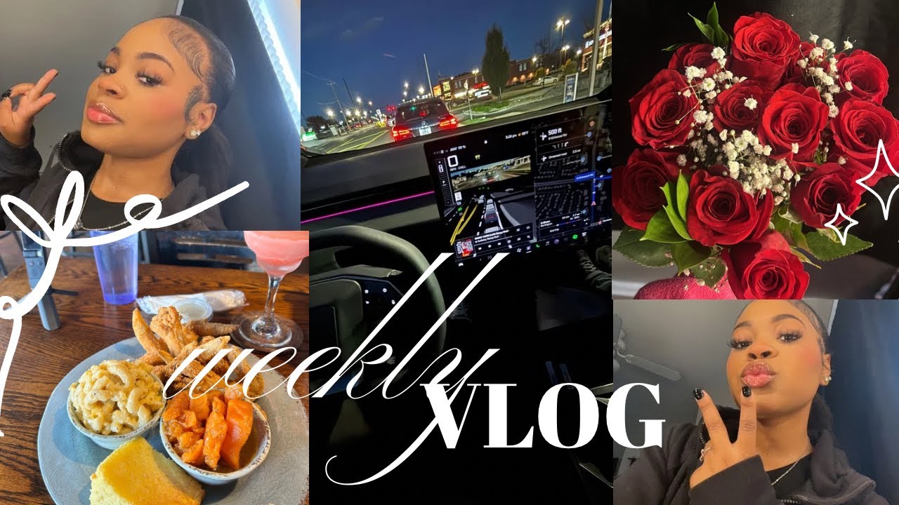 weekly vlog | girls day, shopping, cyber truck drive, solo date & more.. #like #fy #weeklyvlog 