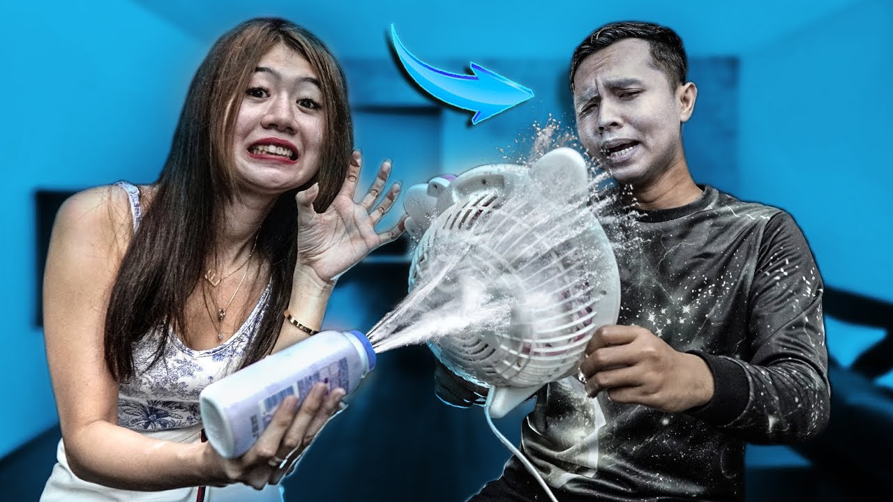 MUKA HANCUR !!! PENUH TEPUNG SEMUA!!!