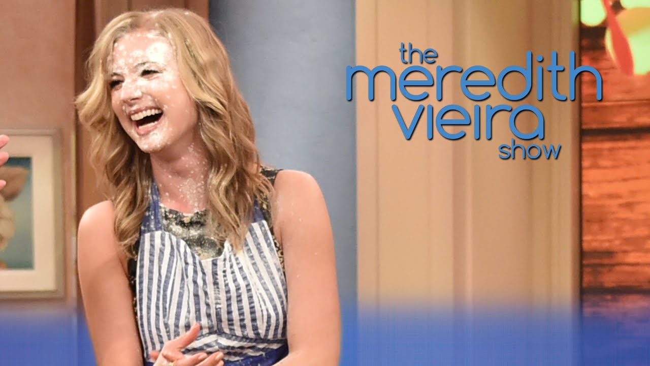 Emily VanCamp vs Meredith: Food Fight! | The Meredith Vieira Show
