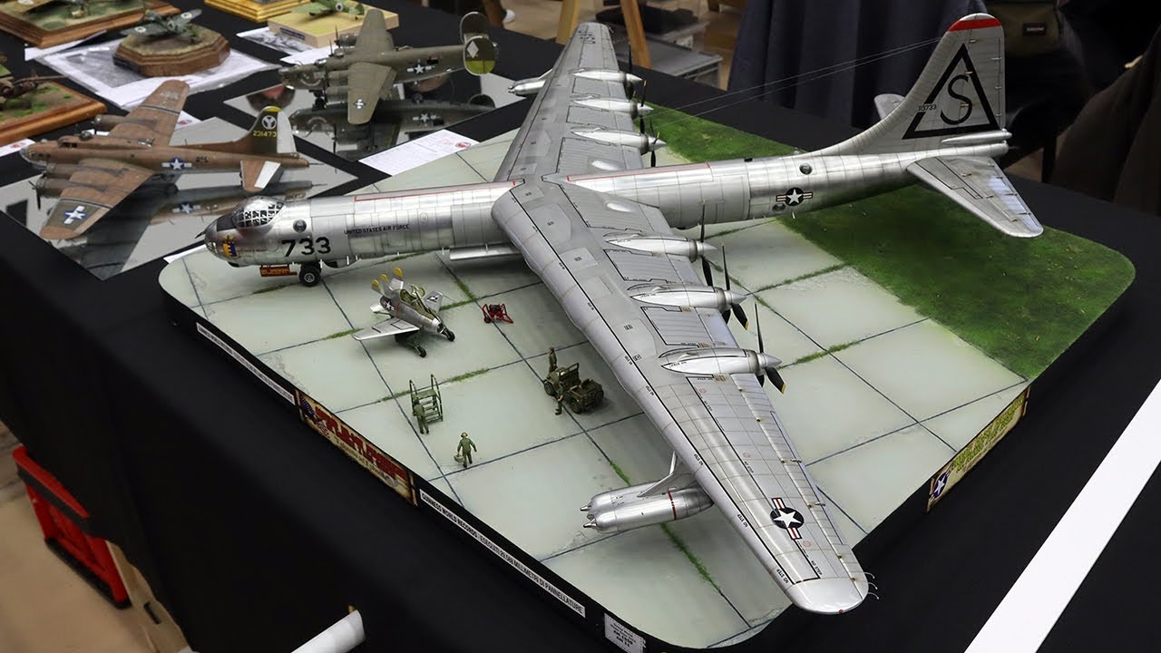 Moson Show 2025 Part 2: Aircraft and Helicopter models and dioramas