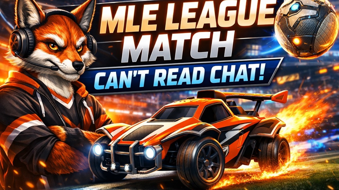 🦊Foxes League Match! Come Support! (can't respond to chat) #mlesports #rllive #rocketleaguelive