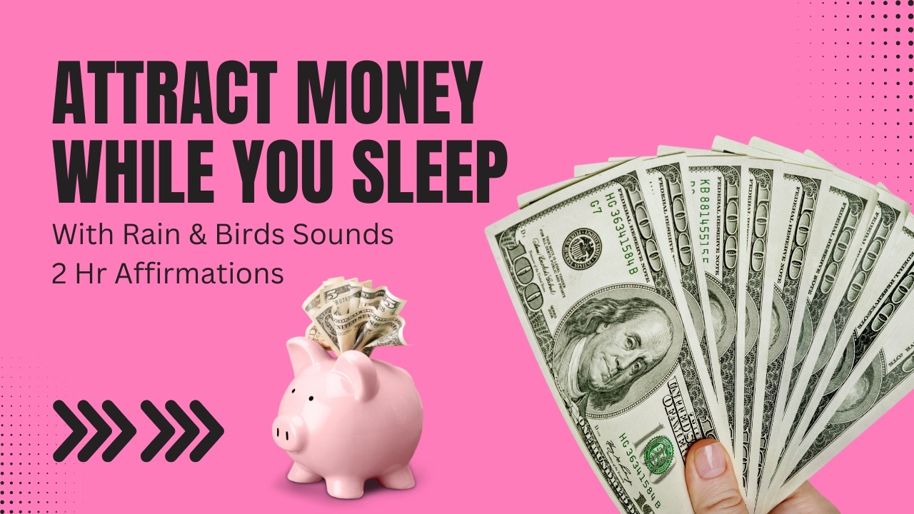 Attract Money While You Sleep 💰 2 Hour Loop | Rain & Birds Nature Sounds