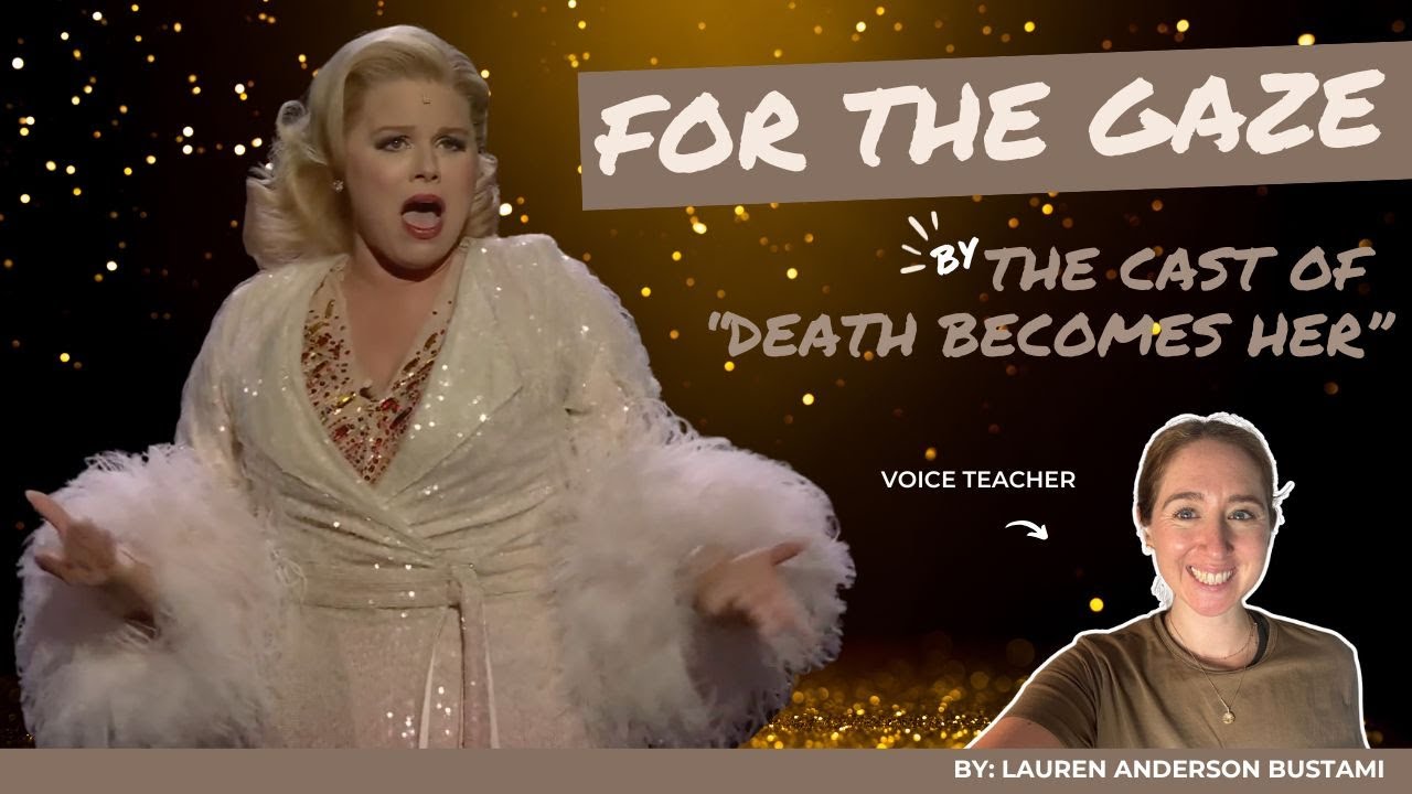 Death Becomes Her: 'For the Gaze' 🎭✨ Voice Teacher Reacts to Broadway's New Hit!