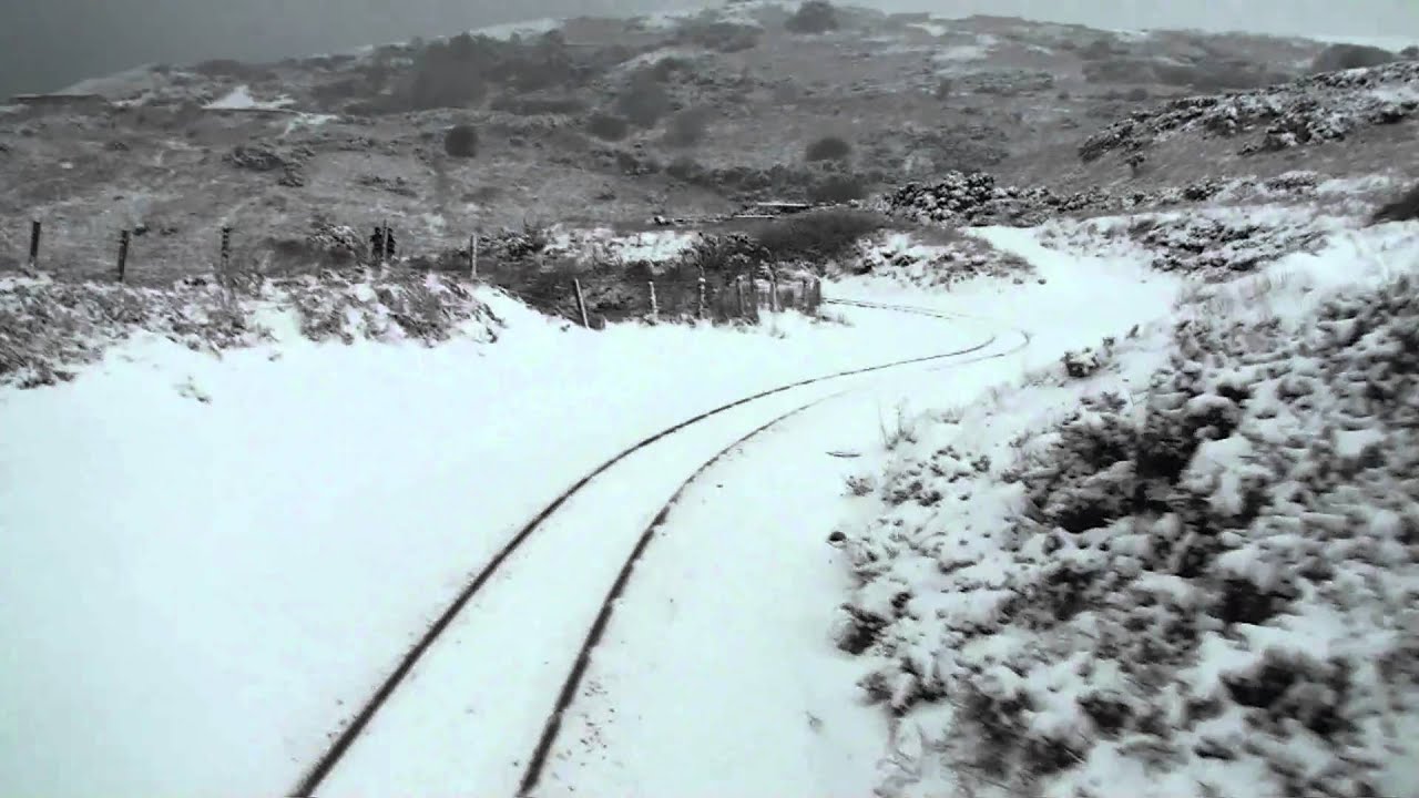 Groudle Glen Railway at Christmas Time  in the Snow 2010(1/2)