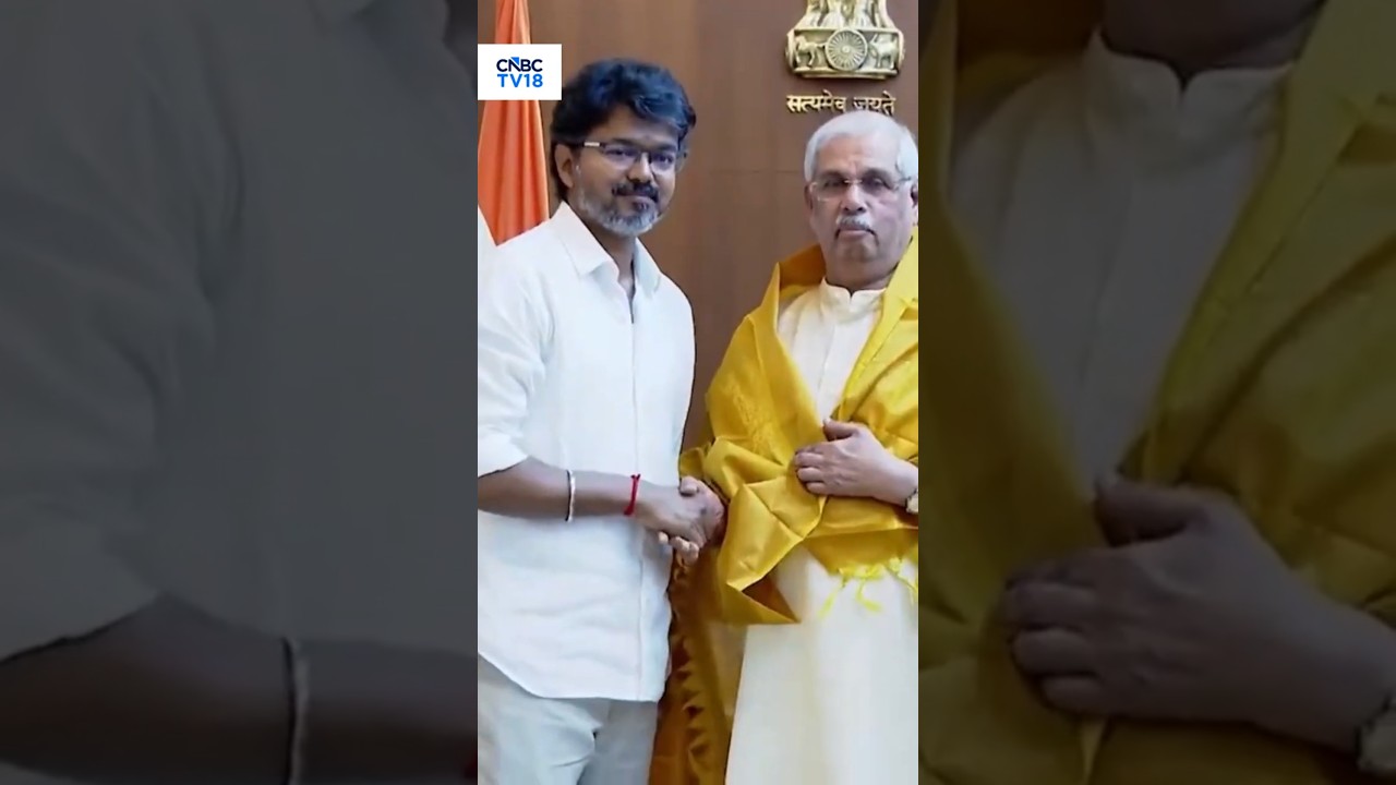 WATCH: TVK Chief Vijay Meets Tamil Nadu Governor Stakes Claim to Form Government | N18S