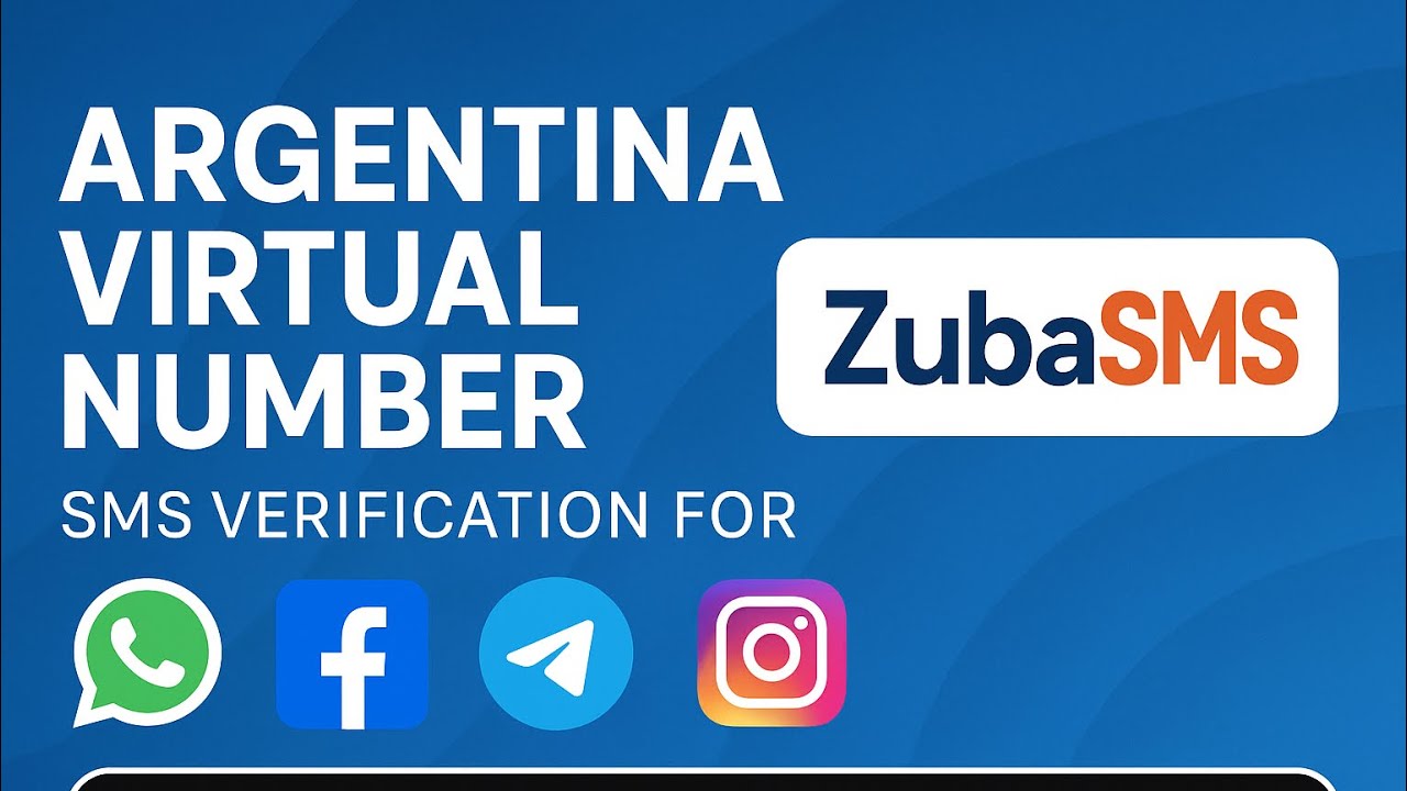 Argentina Virtual Number | SMS Verification For Whatsapp Facebook Telegram & Instagram