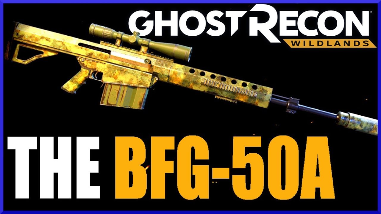 Ghost Recon Wildlands BFG-50A Sniper Test, Review, and Comparison