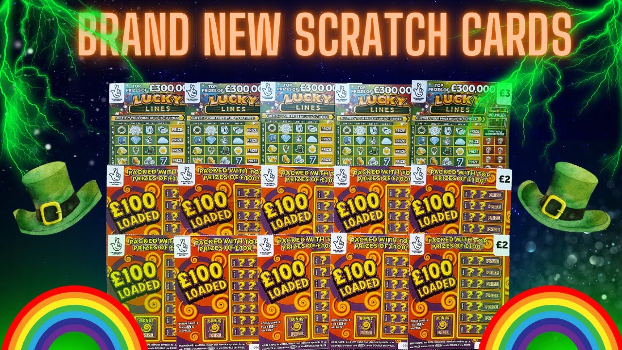 🌈 Brand you allwyn scratch cards 🌈 Lucky lines and £100 loaded 🌈