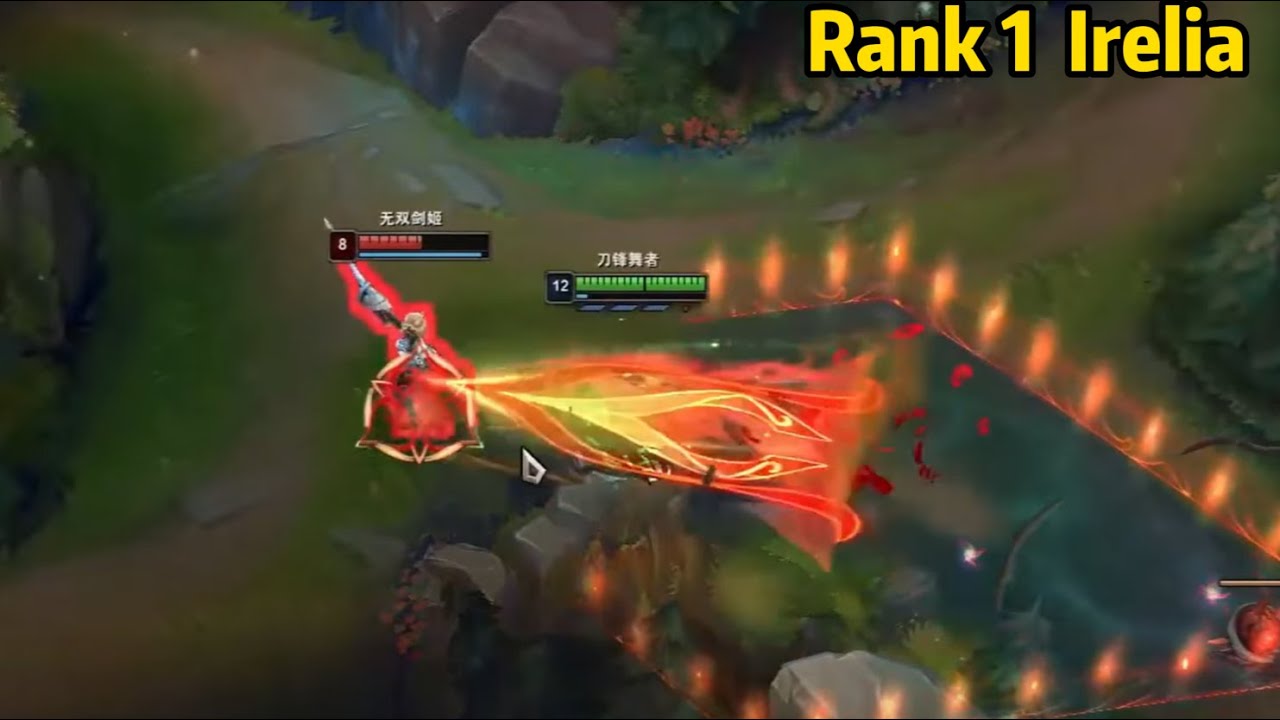 Rank 1 Irelia: How Challenger Irelia DOMINATES Master Elo!