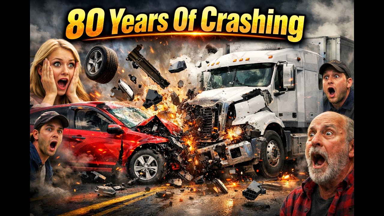 80 Years of Car Crashes in BeamNG.drive! (1940–2020 Crash Test Evolution)