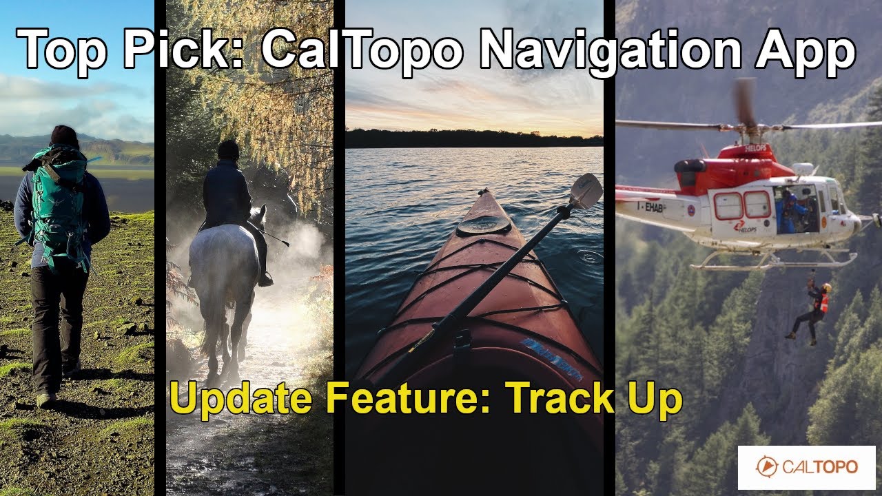 Optimize CalTopo: The Ultimate Outdoor App - Now Has Track-Up Feature!