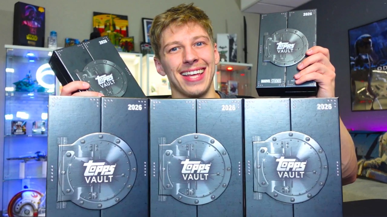 Открываем второй кейс самого дорогого продукта Marvel в истории! 2026 Topps Marvel Vault