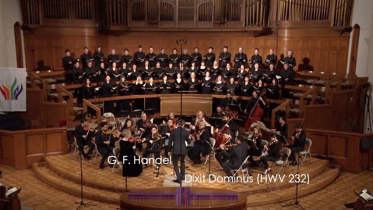 G.F. Handel:  Dixit Dominus, HWV 232 / Los Angeles Chamber Choir