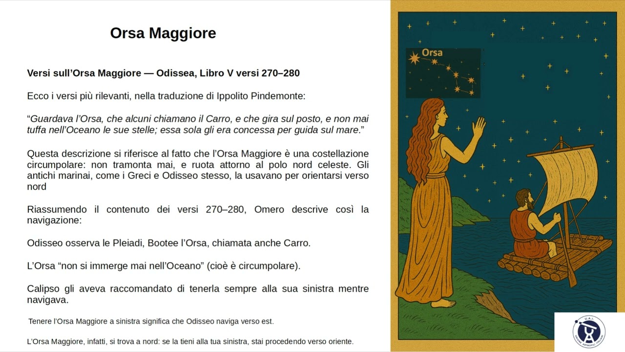 MITOLOGIA delle COSTELLAZIONI con l'UAI ! 