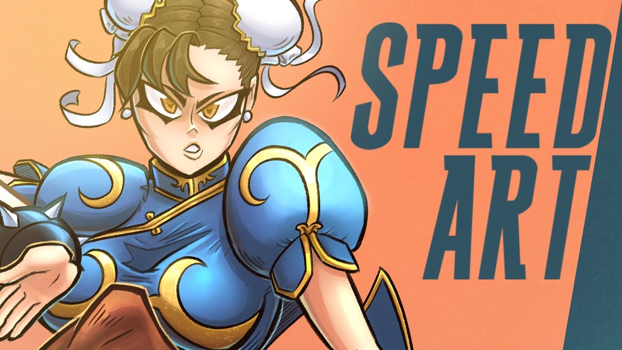 Chun Li (Street Fighter) - [SpeedPaint 7]