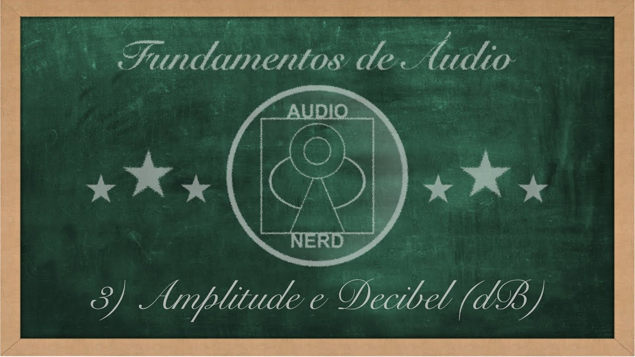 [Fundamentos de Áudio]  -  3) Amplitude e Decibel (dB)
