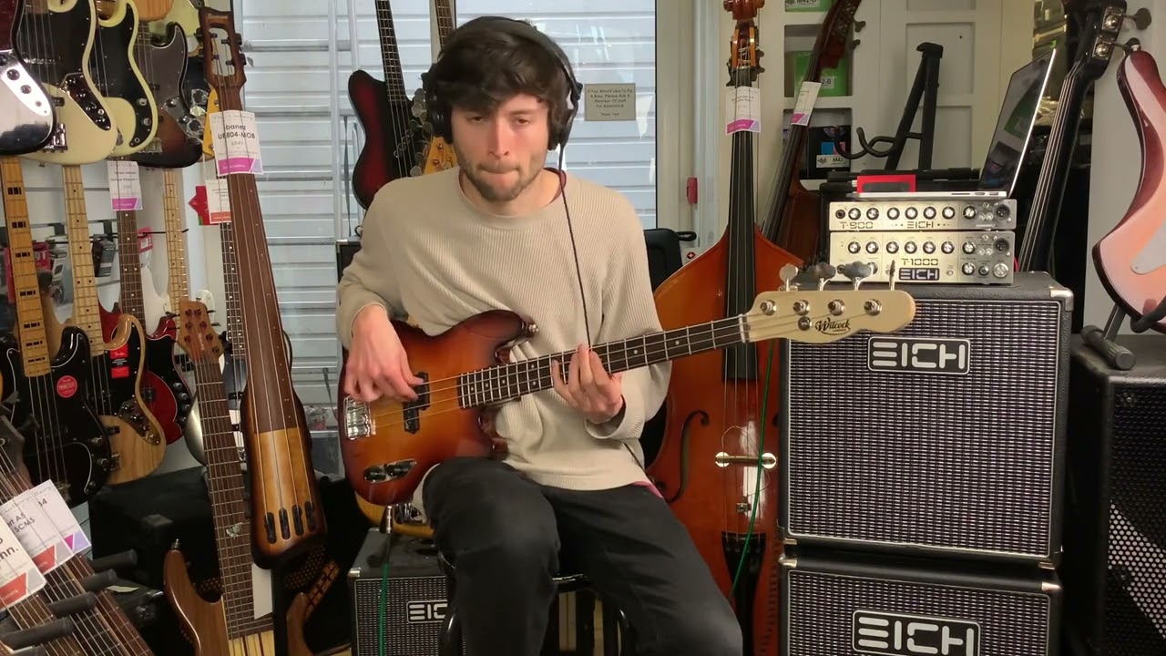 Wilcock 4P-60 Bass Demo