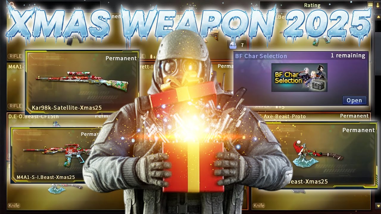 CrossFire PH - XMAS PATCH UPDATE 2025 | NEW WEAPONS, FREE LOTTOS/VVIP CHAR and MANY MORE!