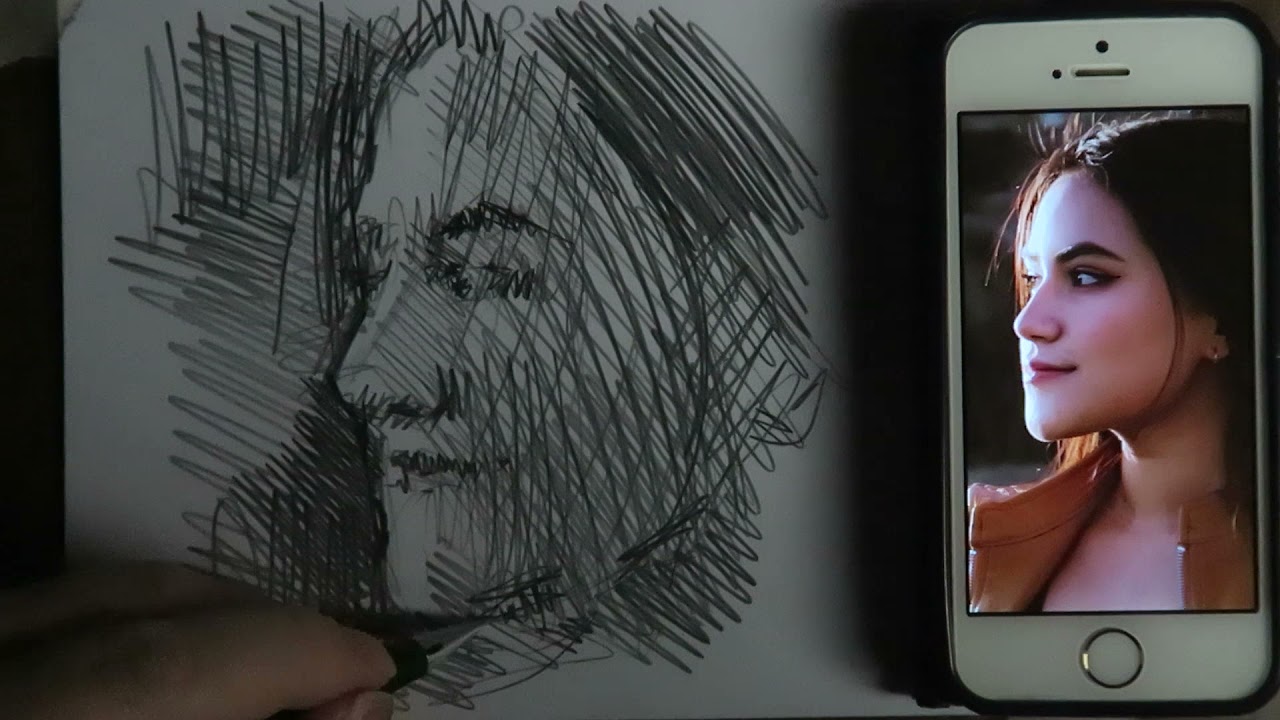 Drawing of a girl