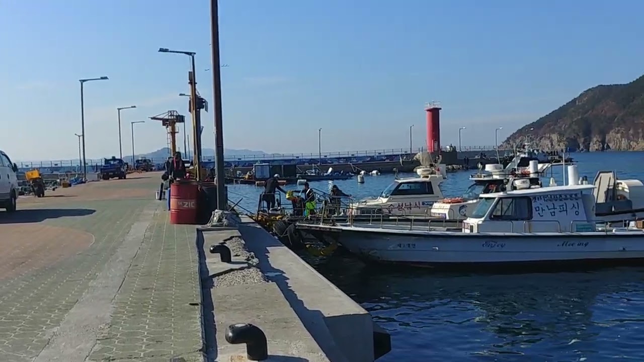 부산 가덕도 대항 방파제 Busan Gadeokdo Daehang Breakwater