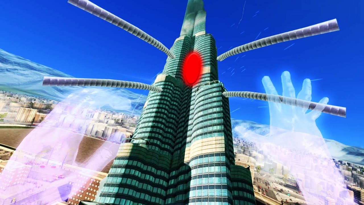 Blasting Aliens Disguised as Buildings in VR! - Megaton Rainfall Gameplay - VR HTC Vive