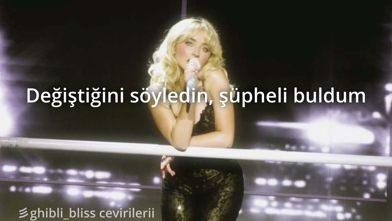 Sugar Talking - Sabrina Carpenter (Türkçe Çeviri)