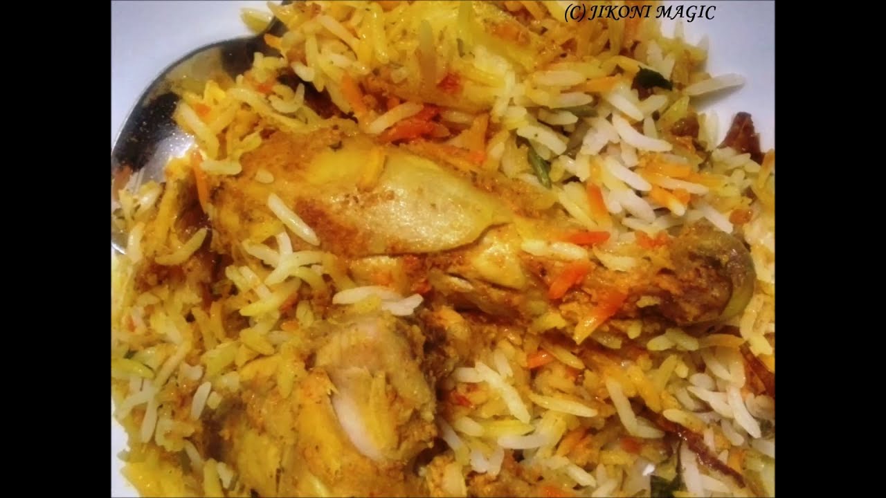 Chicken Biryani Recipe How to Make Chicken Biryani - Jikoni Magic