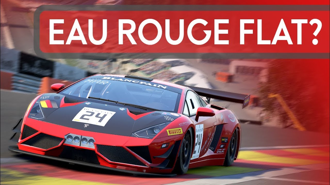 Могут ли все автомобили в ACC проехать через Eau Rouge Flat?