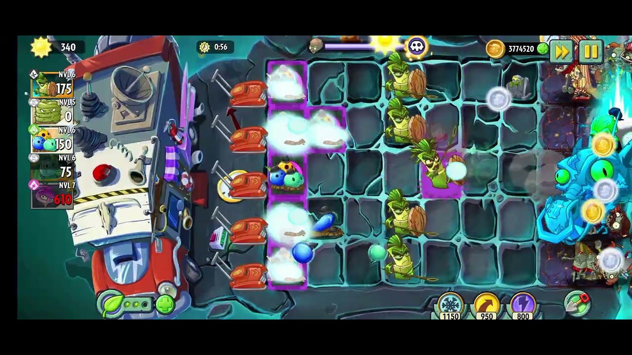 #PVZ2 2026 Búsqueda de Penny Bamboo-3 Batallas vs Dr Zomboss Nivel difícil 3 chiles+Bonus #Arena