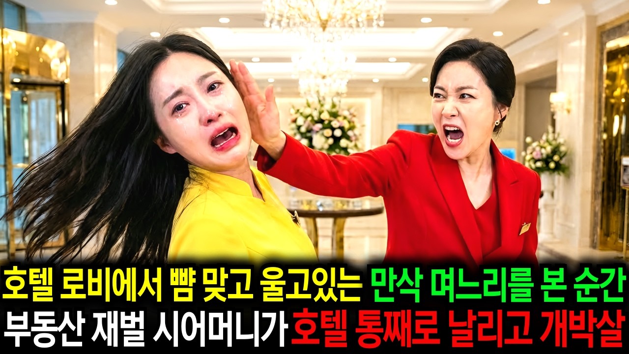 호텔 로비에서 뺨 맞고 울던 만삭 며느리를 보고 부동산 재벌 회장 시어머니가 그자리에서 VIP 블랙카드로 호텔 통째로 날리고 그들 인생 개박살냈습니다ㅣ 노후사연ㅣ사연라디오ㅣ고부사연