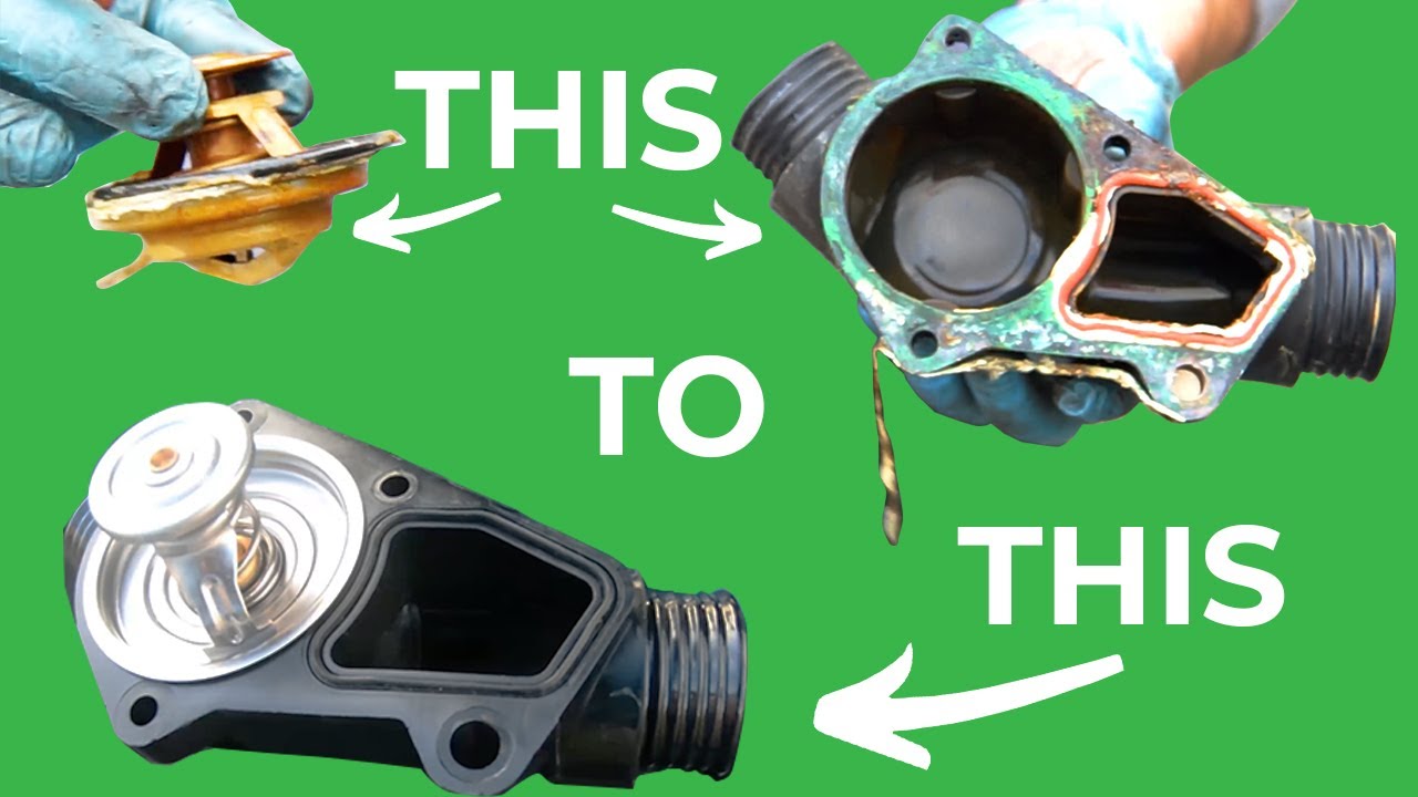 BMW E36 Thermostat Replacement 🤓 [How To]