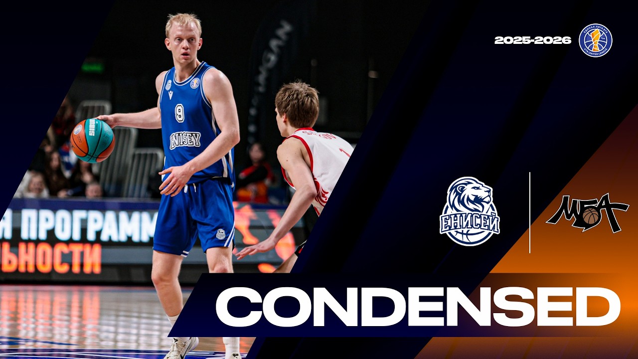 Enisey vs MBA-MAI Condensed Game April, 15 | Season 2025-26