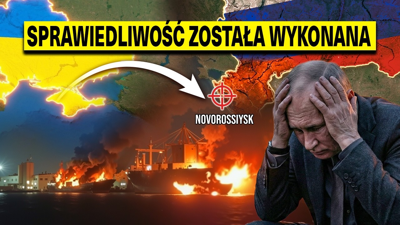 Wojna w Rosji: Miliony w panice, Ukraina uderza w główny port zaskakującym atakiem