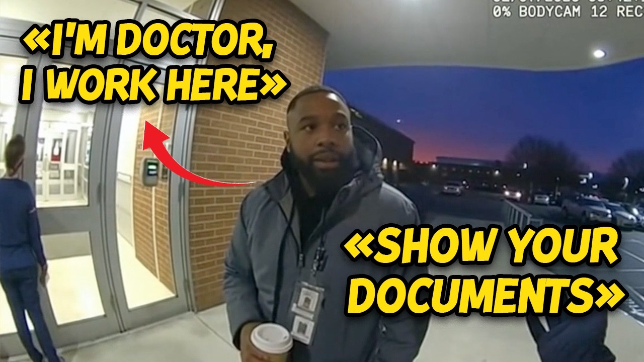 Agent DEMANDS ID From Black Doctor, Realizes HUGE Mistake
